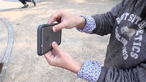 iPhone 6 Plus RHINO SHIELD CRASH GUARD drop test 